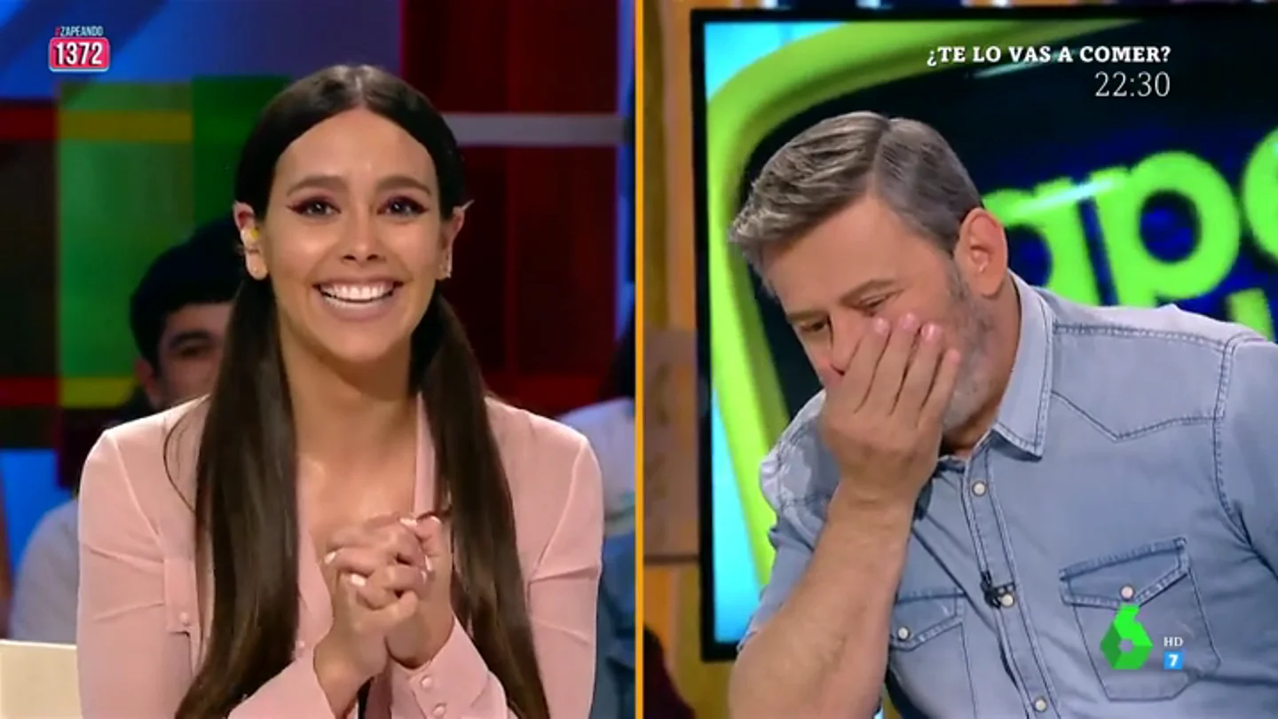 Cristina Pedroche pone contra las cuerdas a Miki Nadal Cristina Pedroche pone contra las cuerdas a Miki Nadal