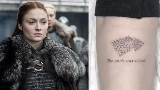 Tatuaje de Sophie Turner Tatuaje de Sophie Turner