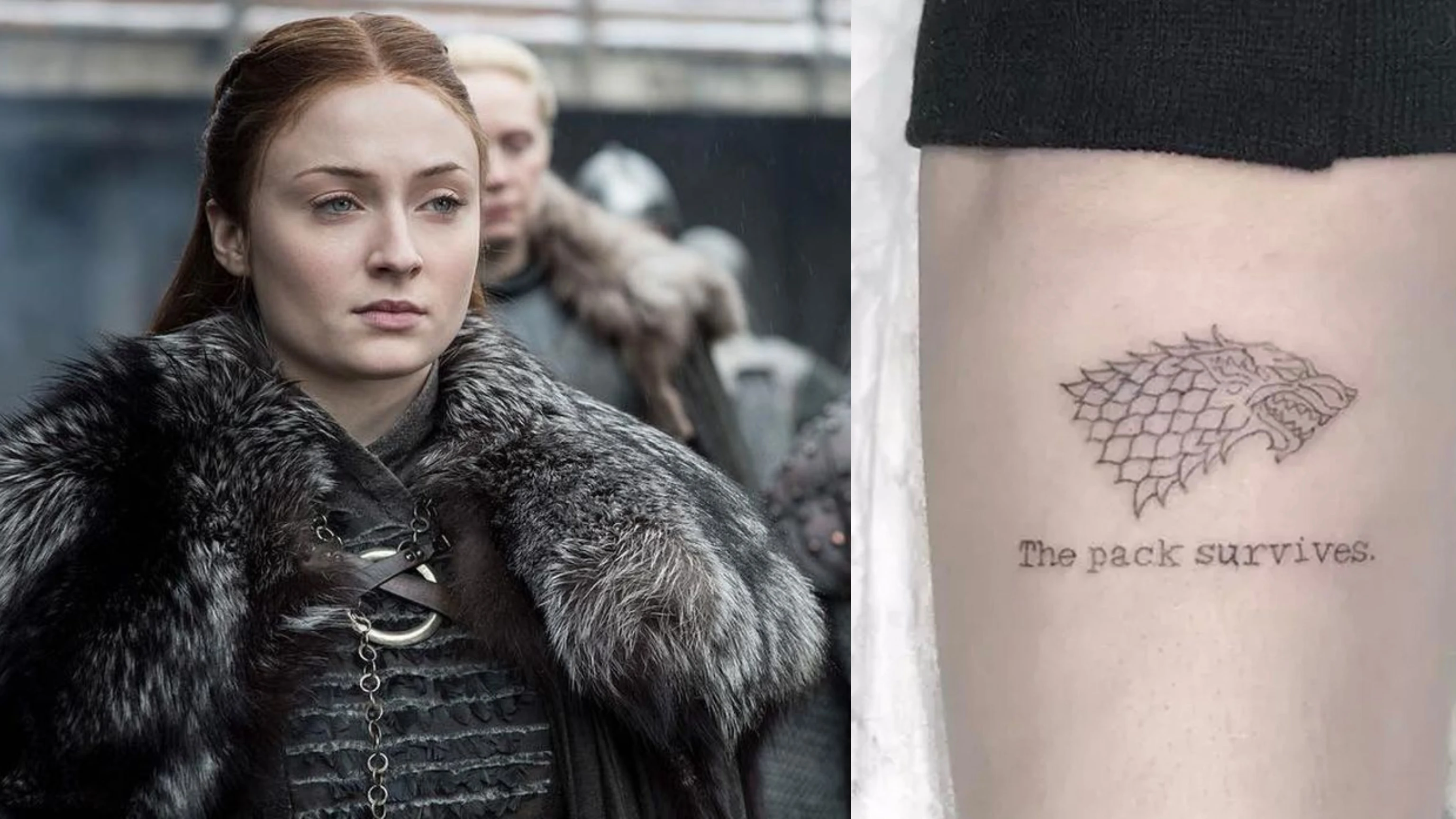 Tatuaje de Sophie Turner 