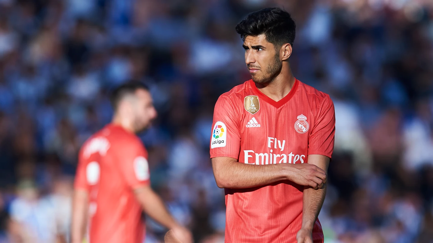 Marco Asensio, durante un partido del Real Madrid Marco Asensio, durante un partido del Real Madrid