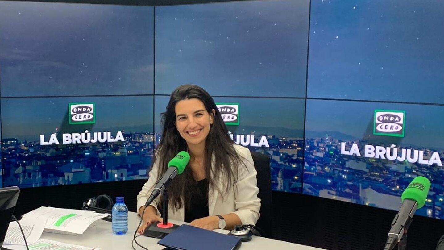 La candidata de VOX a la Comunidad de Madrid, Roc&iacute;o Monasterio. 