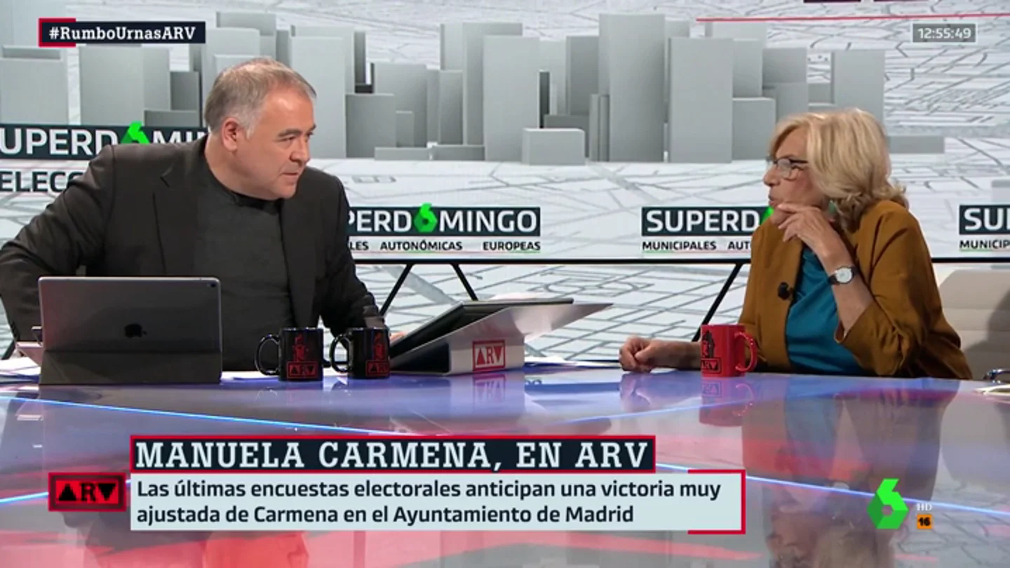 Manuela Carmena en ARV Manuela Carmena en ARV