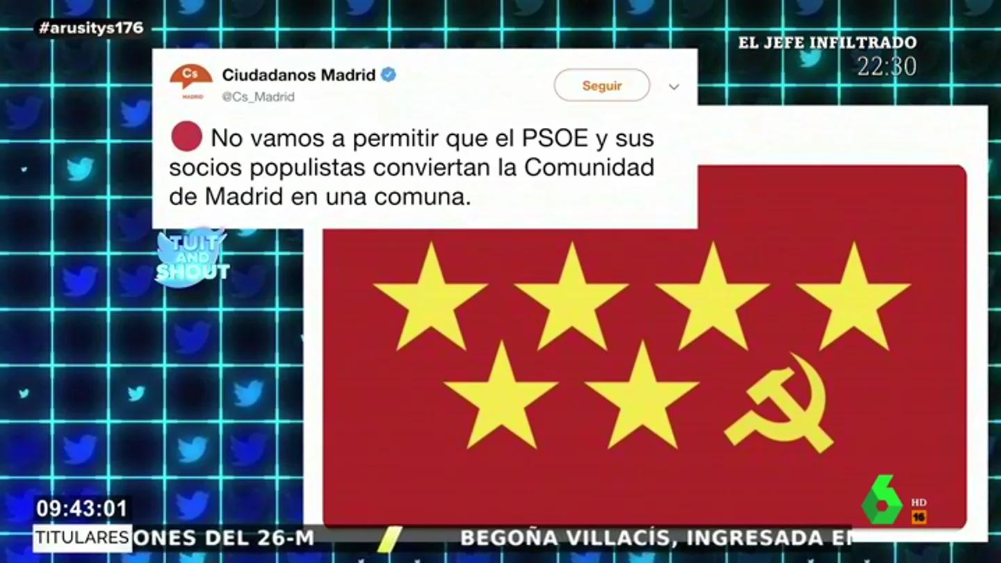 Las redes 'trolean' a Ciudadanos por su campaña contra la "comuna" de PSOE y Podemos Las redes 'trolean' a Ciudadanos por su campaña contra la "comuna" de PSOE y Podemos
