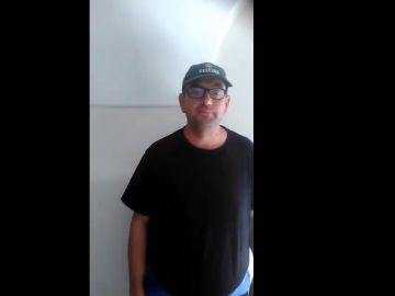 El jornalero Raúl Nogales, en un vídeo El jornalero Raúl Nogales, en un vídeo