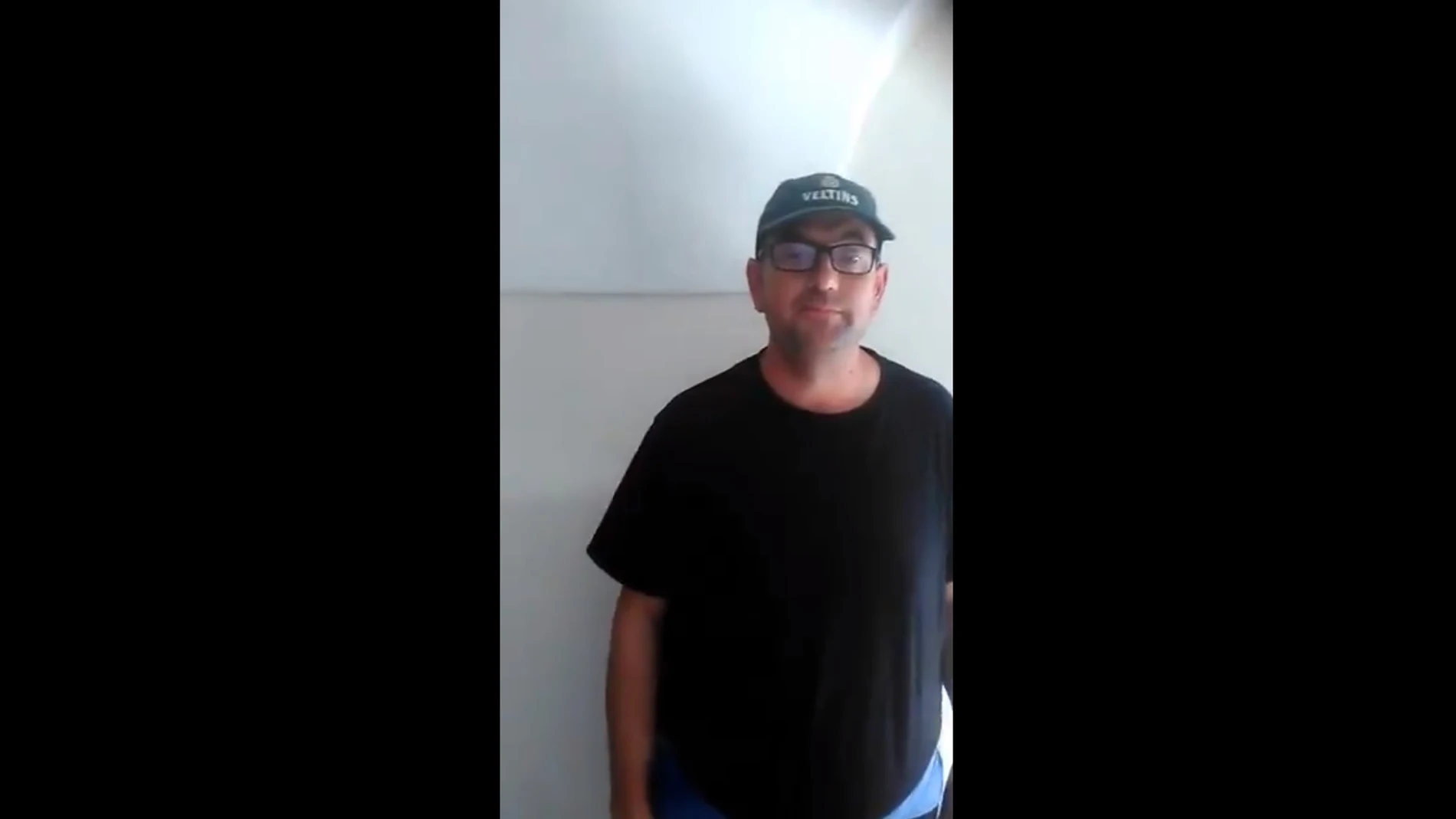 El jornalero Raúl Nogales, en un vídeo 