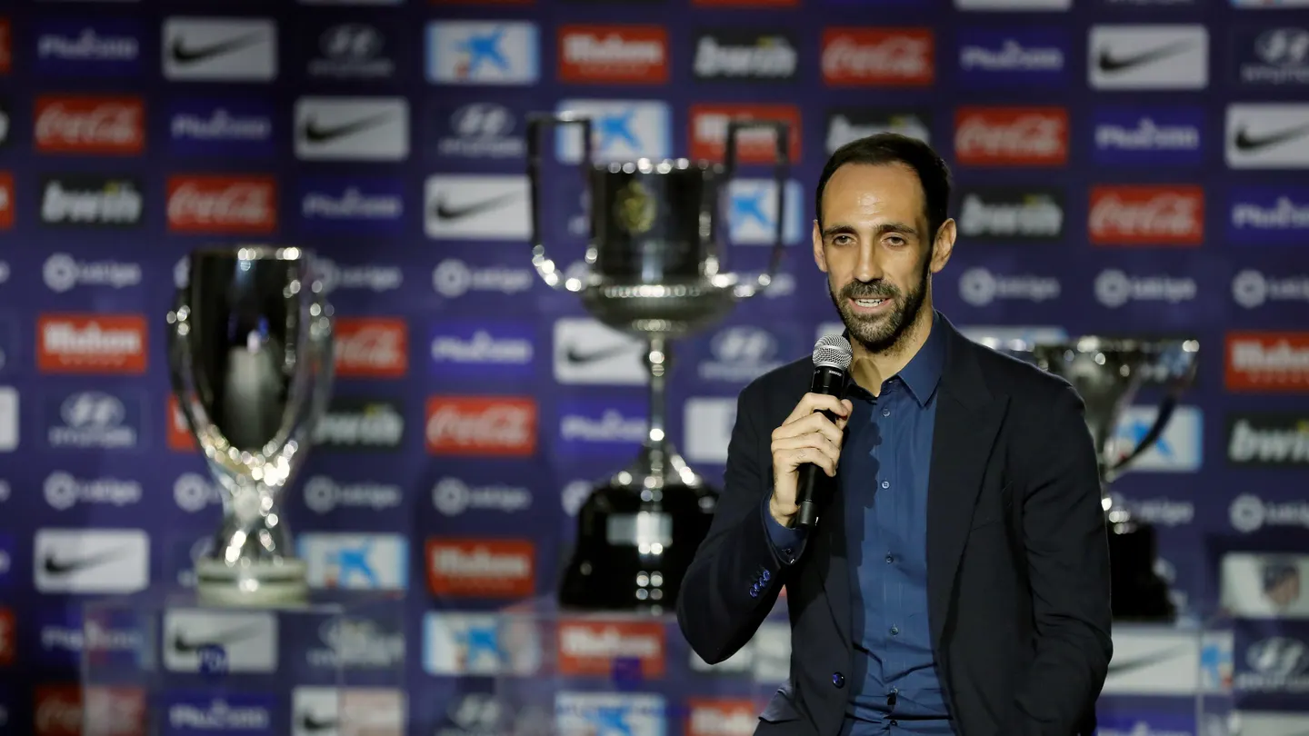 Juanfran se despide del Atleti Juanfran se despide del Atleti