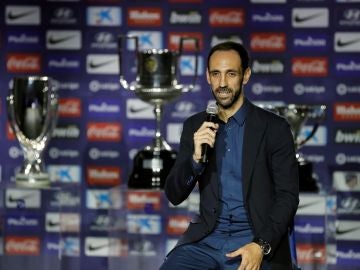 Juanfran se despide del Atleti Juanfran se despide del Atleti