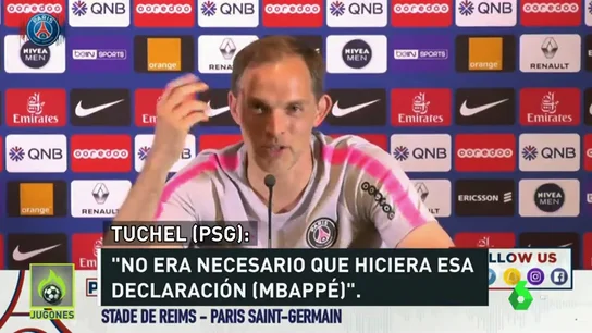 Tuchel enciende las alarmas: "Si Mbappé o Neymar se van, encontraremos soluciones" Tuchel enciende las alarmas: "Si Mbappé o Neymar se van, encontraremos soluciones"