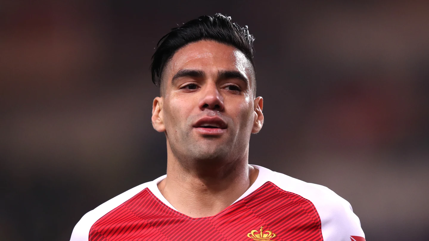 Falcao durante un partido con el Mónaco Falcao durante un partido con el Mónaco