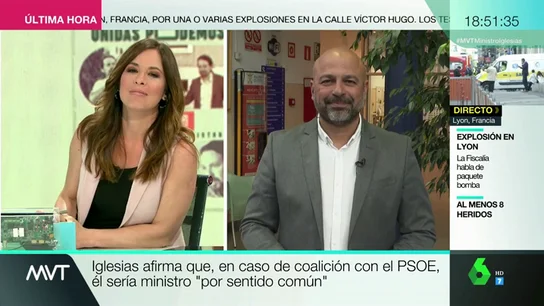 José García Molina, sobre García-Page: "Le hacemos ser mucho más socialista de lo que es" José García Molina, sobre García-Page: "Le hacemos ser mucho más socialista de lo que es"