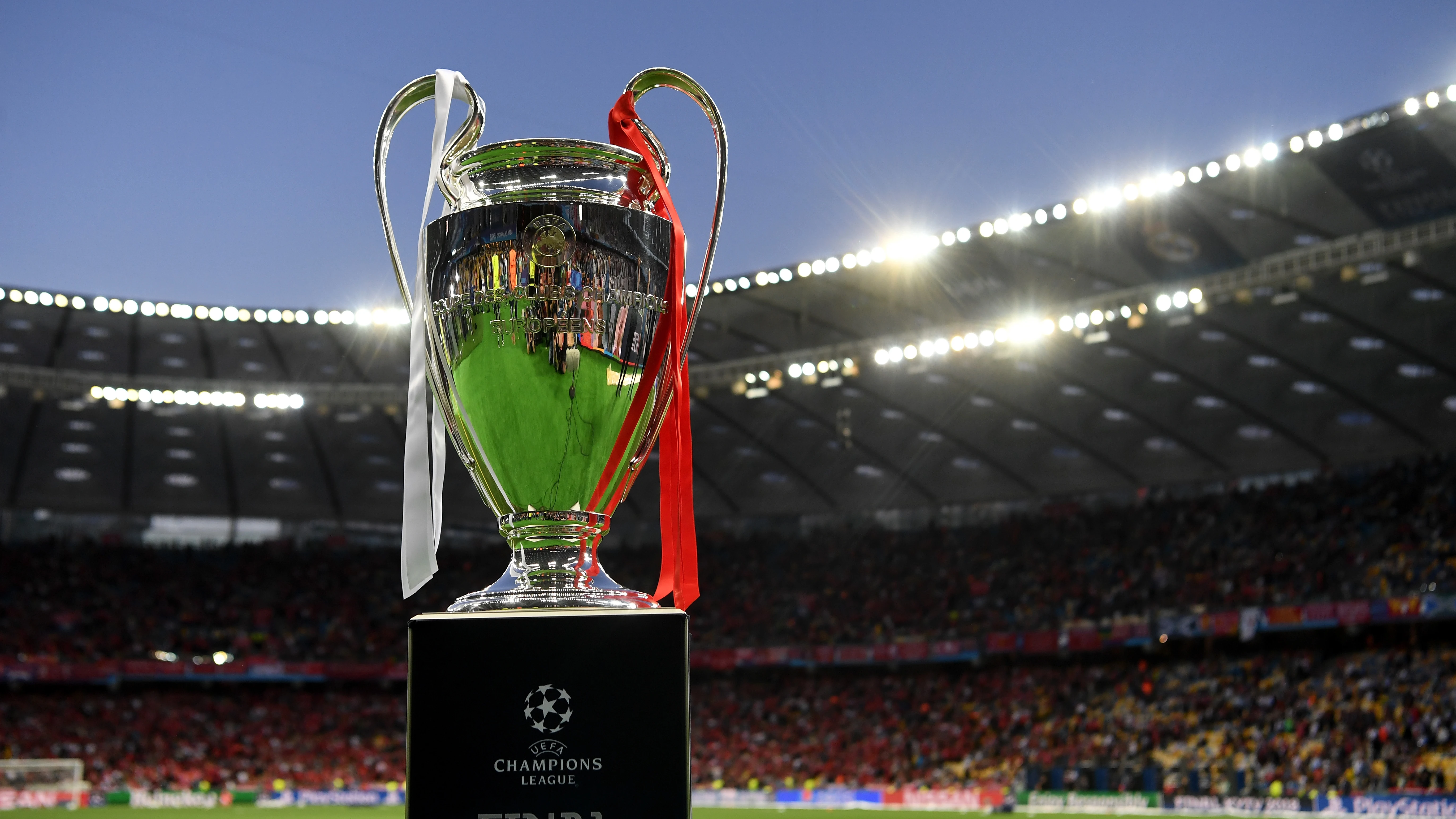 El trofeo de la Champions League