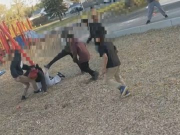 Varios niños agreden a una mujer en Canadá Varios niños agreden a una mujer en Canadá