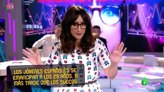 Ana Morgade en Zapeando Ana Morgade en Zapeando