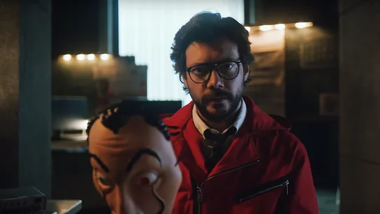 El Profesor de 'La Casa de Papel' en el tráiler de la tercera temporada de la serie El Profesor de 'La Casa de Papel' en el tráiler de la tercera temporada de la serie