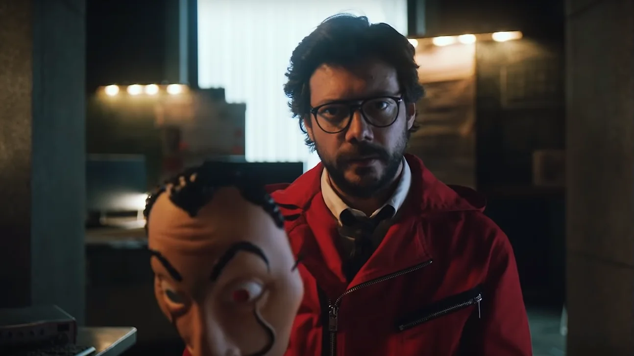 El Profesor de 'La Casa de Papel' en el tráiler de la tercera temporada de la serie