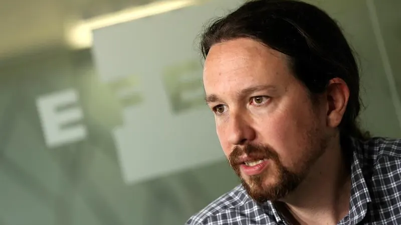 El secretario general de Podemos, Pablo Iglesias