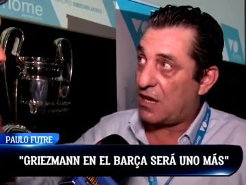Paulo Futre: "Me quedé triste con la decisión de Griezmann, me ha dolido" Paulo Futre: "Me quedé triste con la decisión de Griezmann, me ha dolido"
