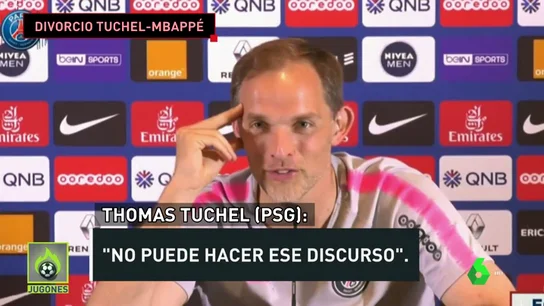 Tuchel le echa un pulso público a Mbappé: "Estar a la hora de entrenar, comer de manera profesional, entrenar como un profesional..." Tuchel le echa un pulso público a Mbappé: "Estar a la hora de entrenar, comer de manera profesional, entrenar como un profesional..."