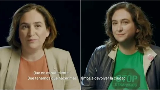Vídeo de campaña de Ada Colau Vídeo de campaña de Ada Colau