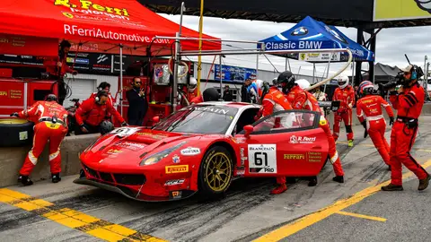 Blancpain USA Mosport 2019 Ferrari Box Blancpain USA Mosport 2019 Ferrari Box