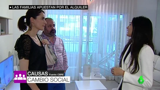 Una mujer y un hombre en una vivienda Una mujer y un hombre en una vivienda