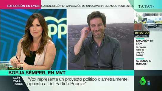 Borja Semper, sobre el 26M: "Nos la jugamos todos, desde Pablo Casado hasta el último de los candidatos" Borja Semper, sobre el 26M: "Nos la jugamos todos, desde Pablo Casado hasta el último de los candidatos"