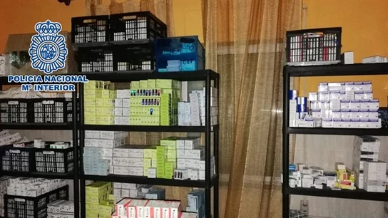 Medicamentos intervenidos por la Policía Medicamentos intervenidos por la Policía