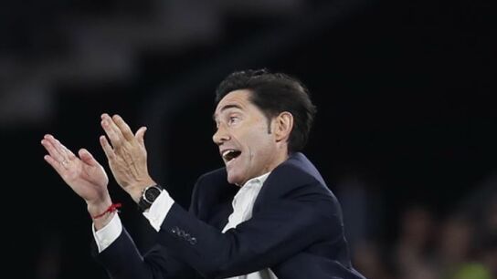 Marcelino Garc&iacute;a Toral, entrenador del Valencia. 