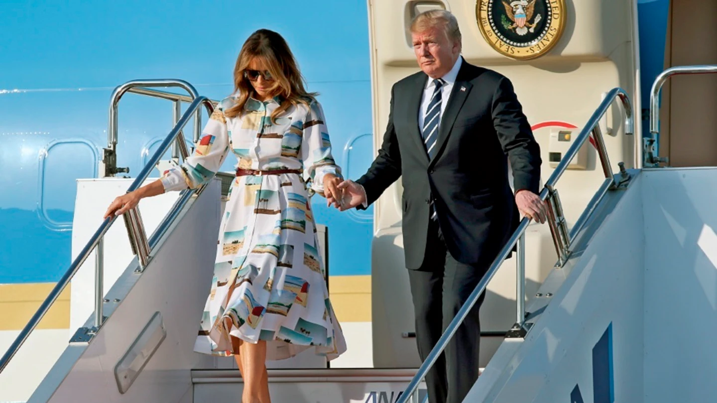 El presidente de EEUU, Donald Trump, inició una visita oficial a Japón para conocer al nuevo emperador, Naruhito El presidente de EEUU, Donald Trump, inició una visita oficial a Japón para conocer al nuevo emperador, Naruhito