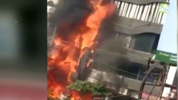 Incendio en una academia en la India