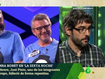 Juanra Bonet recuerda a José Pinto Juanra Bonet recuerda a José Pinto