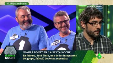 Juanra Bonet recuerda a José Pinto