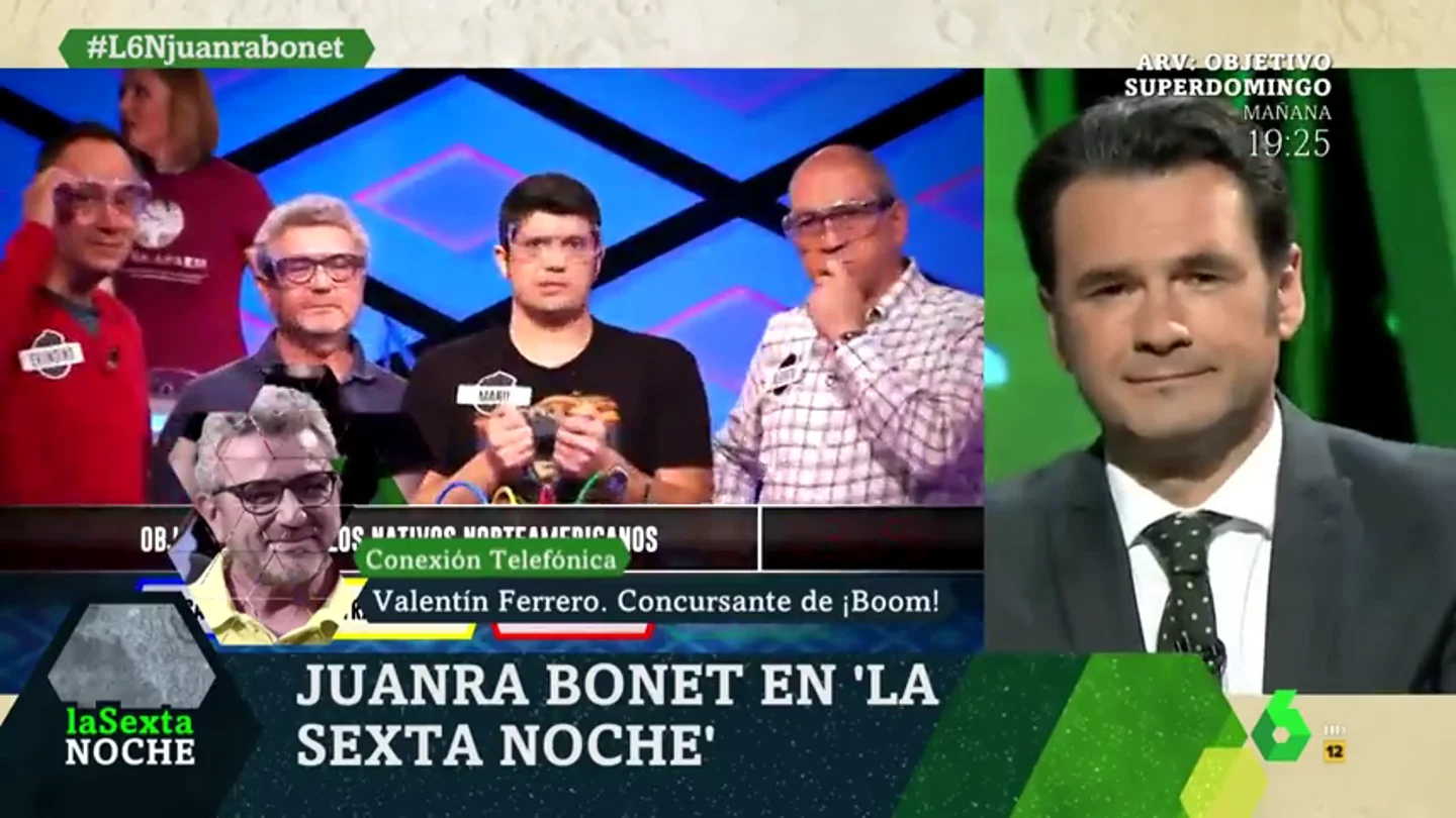 Valentín Ferrero desvela cuánto se lleva Hacienda de lo acumulado por 'Los Lobos' en '¡Boom!': "Entre el 45% y el 50%" Valentín Ferrero desvela cuánto se lleva Hacienda de lo acumulado por 'Los Lobos' en '¡Boom!': "Entre el 45% y el 50%"