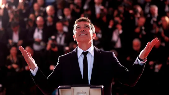 Antonio Banderas en el festival de Cannes Antonio Banderas en el festival de Cannes