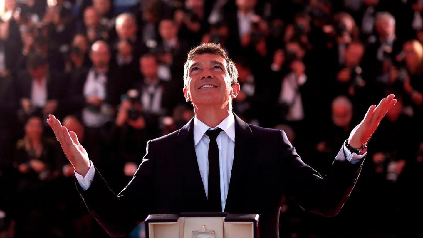 Antonio Banderas en el festival de Cannes Antonio Banderas en el festival de Cannes
