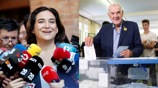 Ada Colau y Ernest Maragall Ada Colau y Ernest Maragall