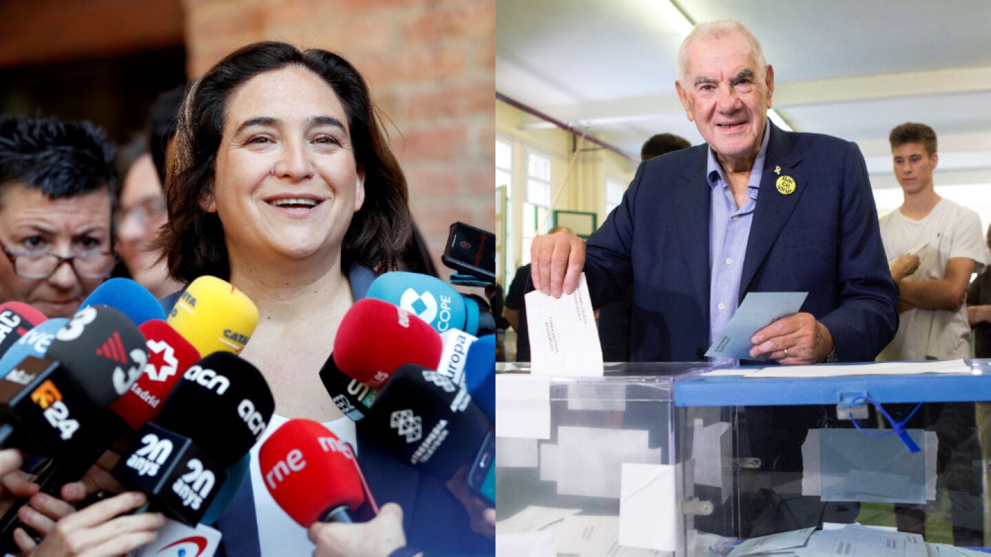 Ada Colau y Ernest Maragall