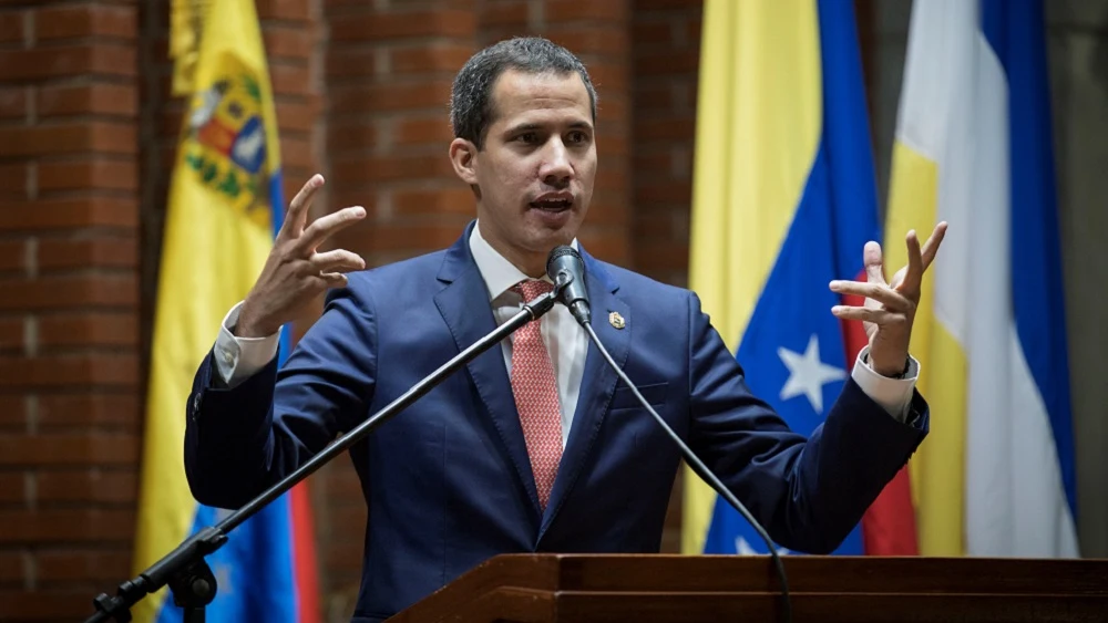 El jefe del Parlamento venezolano, Juan Guaidó.