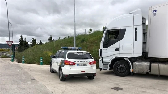 Imagen del camión interceptado Imagen del camión interceptado