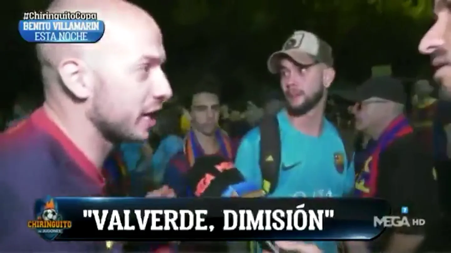 La afición del Barcelona señala a Valverde tras la final de Copa: "Que se vaya ya, nos ha dejado sin estilo" La afición del Barcelona señala a Valverde tras la final de Copa: "Que se vaya ya, nos ha dejado sin estilo"