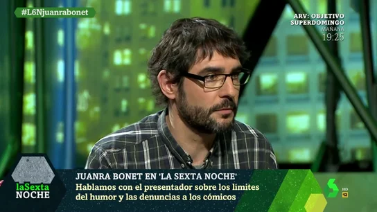 Juanra Bonet, en laSexta Noche Juanra Bonet, en laSexta Noche