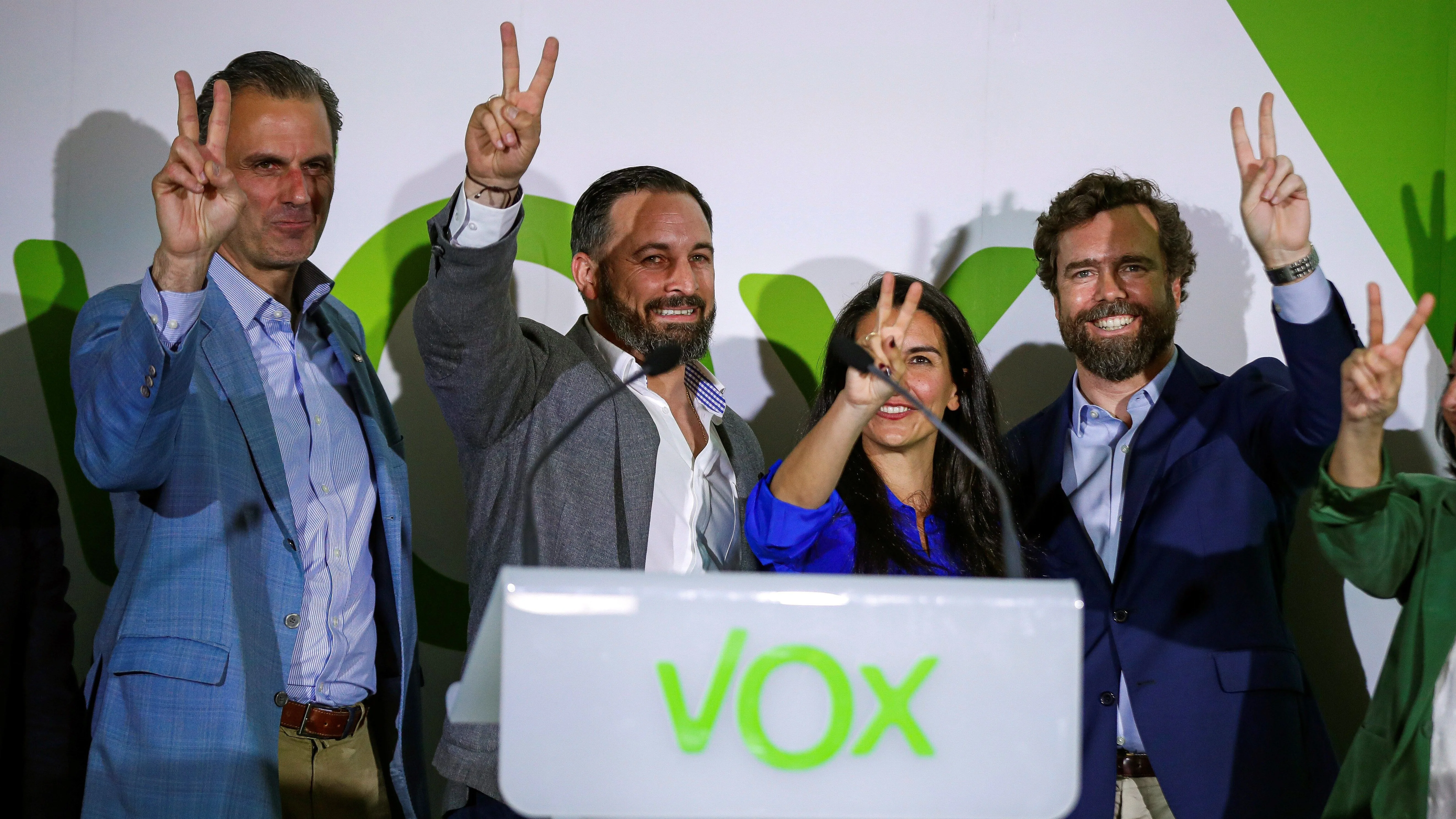 Vox celebra sus resultados del 26M