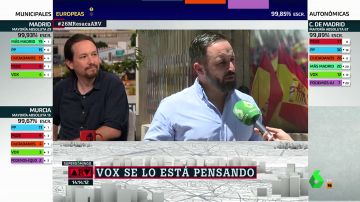 Santiago Abascal: "No descartamos la posibilidad de plantear nuestra entrada en los gobiernos"