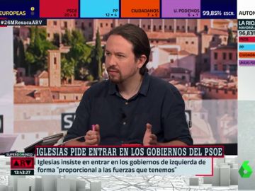 Pablo Iglesias: "Sumando los votos de Madrid en Pie con Mas Madrid y PSOE no hubiera sido suficiente para frenar a la derecha" Pablo Iglesias: "Sumando los votos de Madrid en Pie con Mas Madrid y PSOE no hubiera sido suficiente para frenar a la derecha"