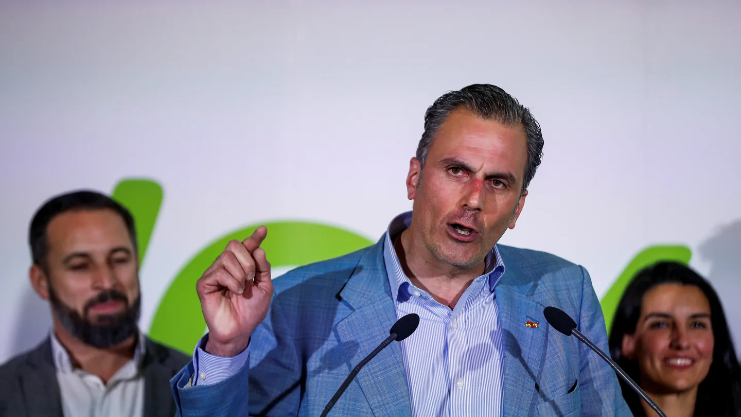 El secretario general de Vox, Javier Ortega Smith El secretario general de Vox, Javier Ortega Smith