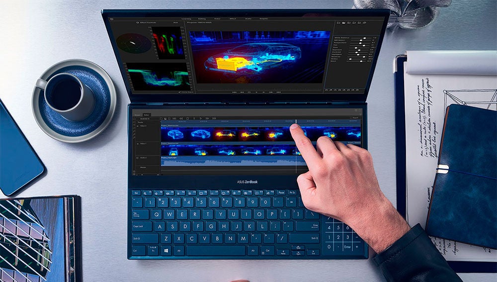 La pantalla secundaria tiene hasta resolución 4K