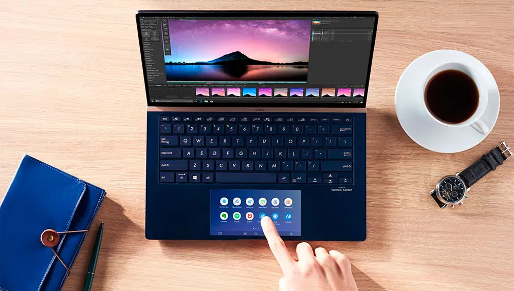 El nuevo ZenBook estrena el ScreenPad 2.0