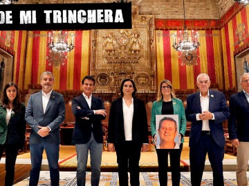Imagen de los candidatos a la alcaldía de Barcelona