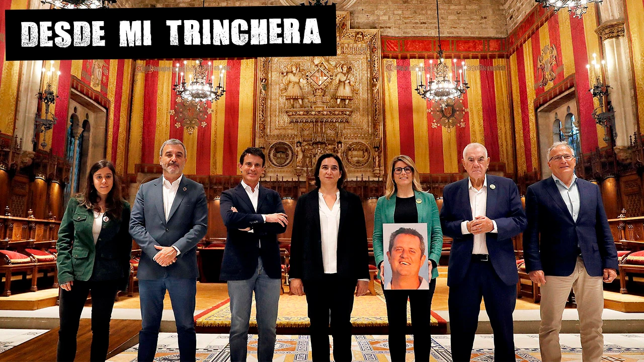 Imagen de los candidatos a la alcaldía de Barcelona