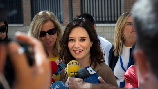Isabel Díaz Ayuso ante los medios Isabel Díaz Ayuso ante los medios